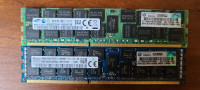 HP 16GB PC3L-12800R DDR3-1600 DIMMs