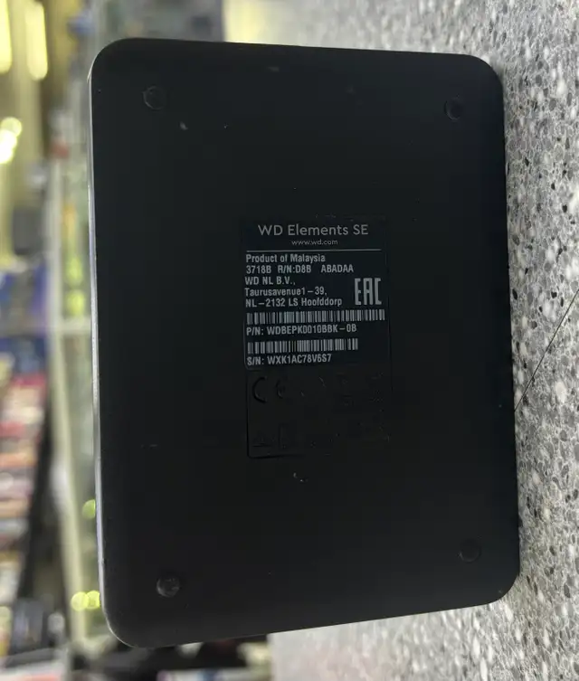 WD 1TB External HDD W CORD548410920608747521