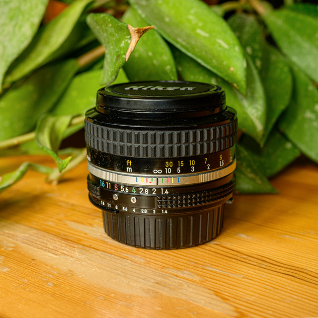 Nikon 50mm f/1.4 AI Lens (F Mount) in Cameras & Camcorders in Kitchener / Waterloo - Image 4