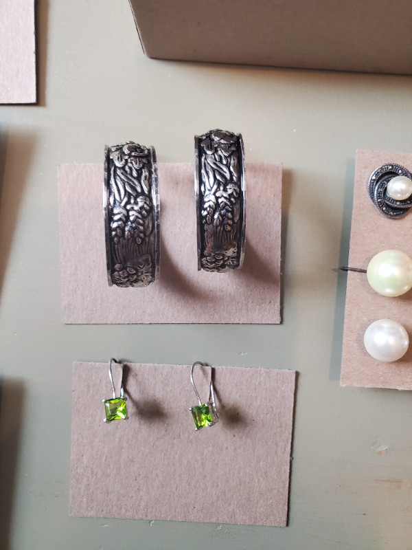 Sterling vintage earrings in Jewellery & Watches in City of Toronto - Image 3