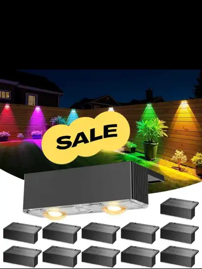 New Solar Lights – 2 Types Available, View more