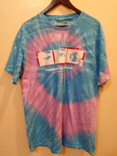 Imagine Dragons Concert T-Shirt (2022). Good condition!! Mercury World Tour Tie Dye shirt. Men's Ext...