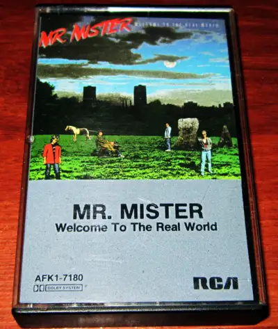 Cassette Tape :: Mr. Mister – Welcome To The Real World $6 Dollars A1 Black/White A2 Uniform Of Yout...