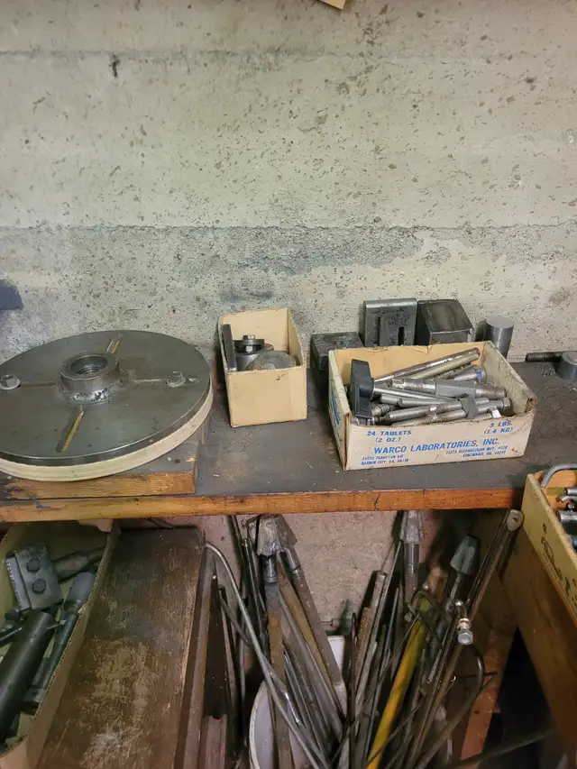 Craftsman 12″ × 4′ Metal Lathe – Solid, Working Cond Williams Lk in Power Tools in Williams Lake - Image 5