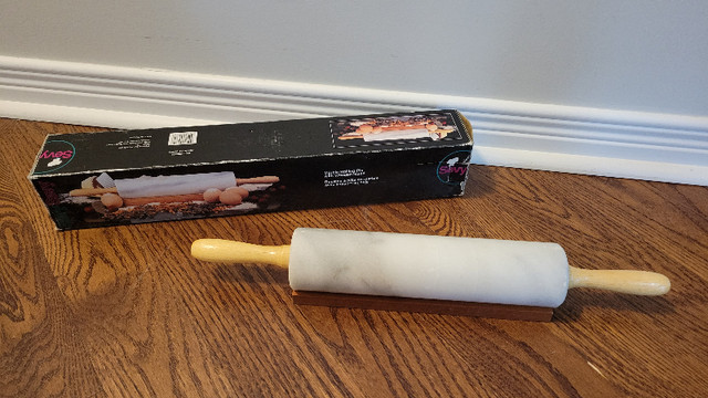 Kitchen Marble Rolling Pin with Stand in Kitchen & Dining Wares in City of Toronto