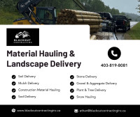 Material Hauling & Landscape Delivery