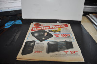 radio shack electronic colour French publicity vintage Advertisi