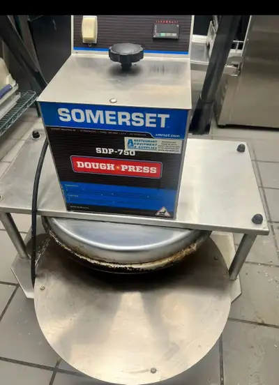 Somerset SDP-750 18" Pizza Dough Press - 600 Pieces/Hour, View more