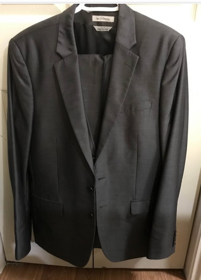 3 pc Mens Grey Suit, View more