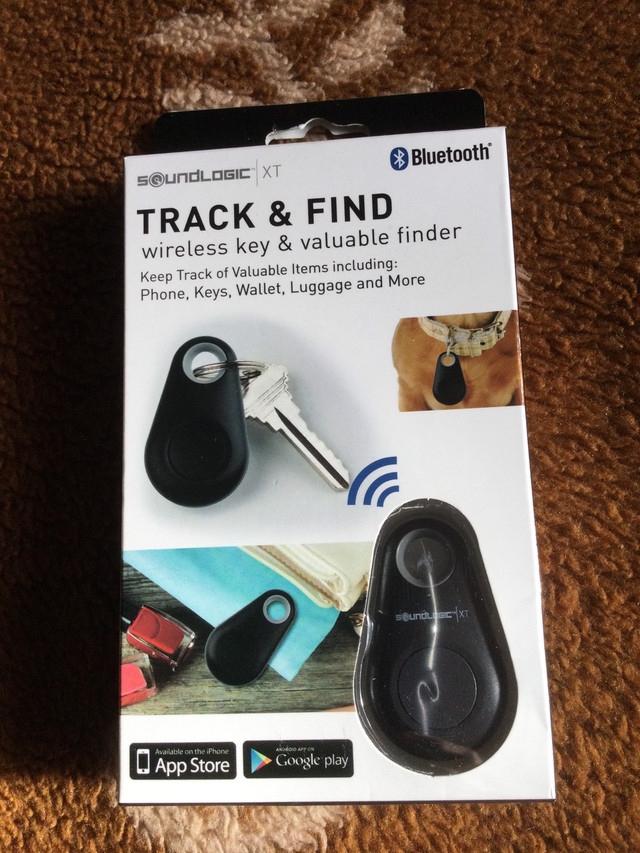 SoundLogic Track & Find BT Wireless Key Finder (New) in General Electronics in Dartmouth