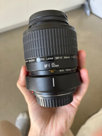 Canon MP-E 65mm 1x-5x Lens