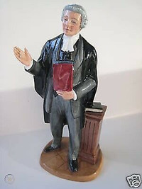 ROYAL DOULTON - LAWYER - Retired - SPECIAL figure for Graduation