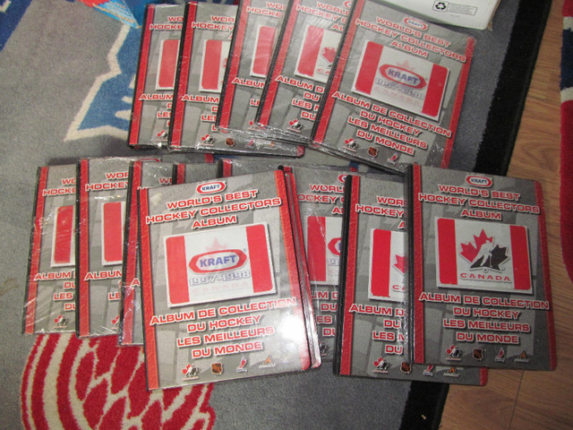 14 album cartes hockey cards kraft team canada 97-98 gretzky dans Art et objets de collection  à Laurentides