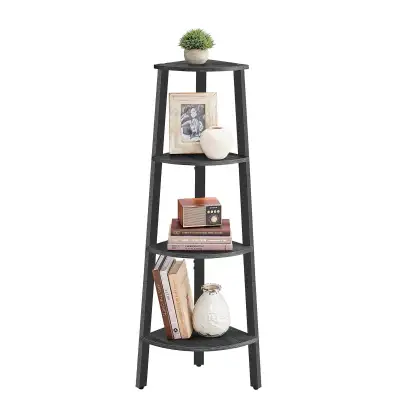 Industrial 4-Tier Corner Shelf, View more