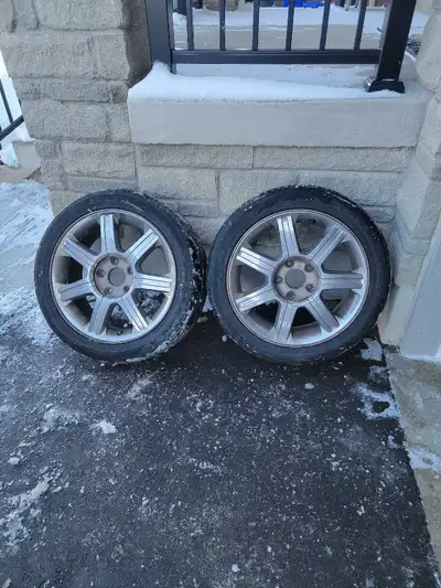 I have a FREE set of 19 inch rims that fits dodge caravan from 2008 - 2019, no issues with them just...