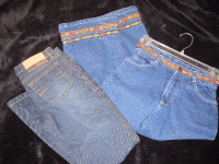 girls size 7 jeans set of two