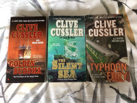 Clive CUSSLER BOOKS —-Dirk Pitt Books by Clive Cussler and More 