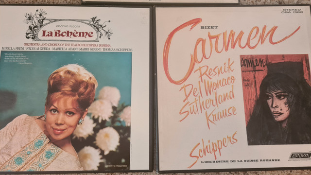 Three Opera Box Sets - Carmen / La Boheme /  Tosca in CDs, DVDs & Blu-ray in Mississauga / Peel Region
