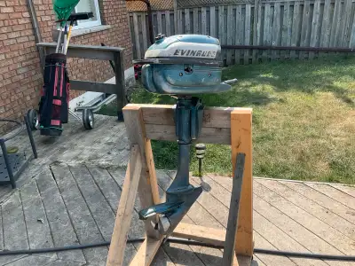 3hp evinrude motor …approximately 1956-58 The last time I used it was about 15 years ago. At that ti...