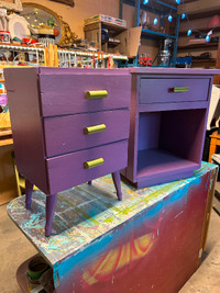 Home-Made Night Stand and Mini Chest of Drawers