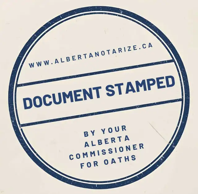 Commissioner of Oaths Services!