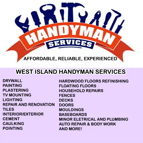 Handyman offering a wide variety of services in Other in City of Montréal - Image 2