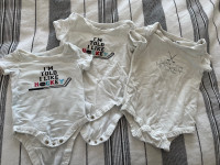 Hockey Baby Onesies - various sizes