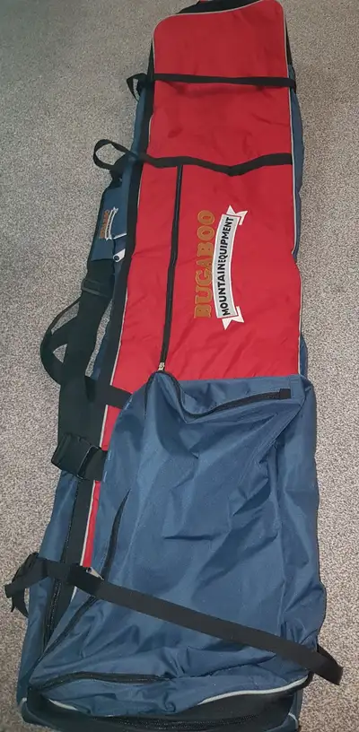 Snowboard bag padded with wheels waterproof., View more