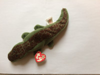 Ty Beanie Babies ALLY The Alligator  4th GEN Tag  - Style 4032