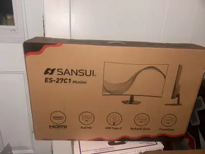 27” PC Curved Computer Monitor, View more