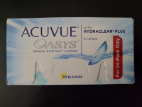 Acuvue Oasys bi- weekly Lenses (-4.25) 1 box
