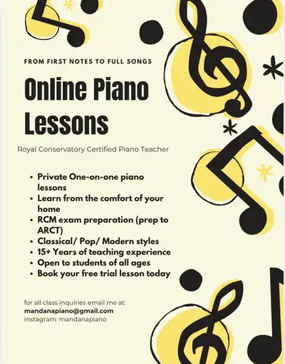 private Piano Lessons, View more