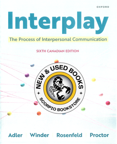 Interplay The Process of Interpersonal 6E 9780190167127, View more