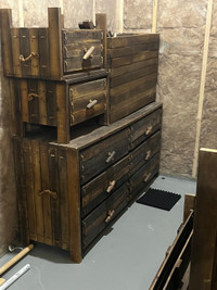 Reclaimed wood King Bedroom Set - from F2 