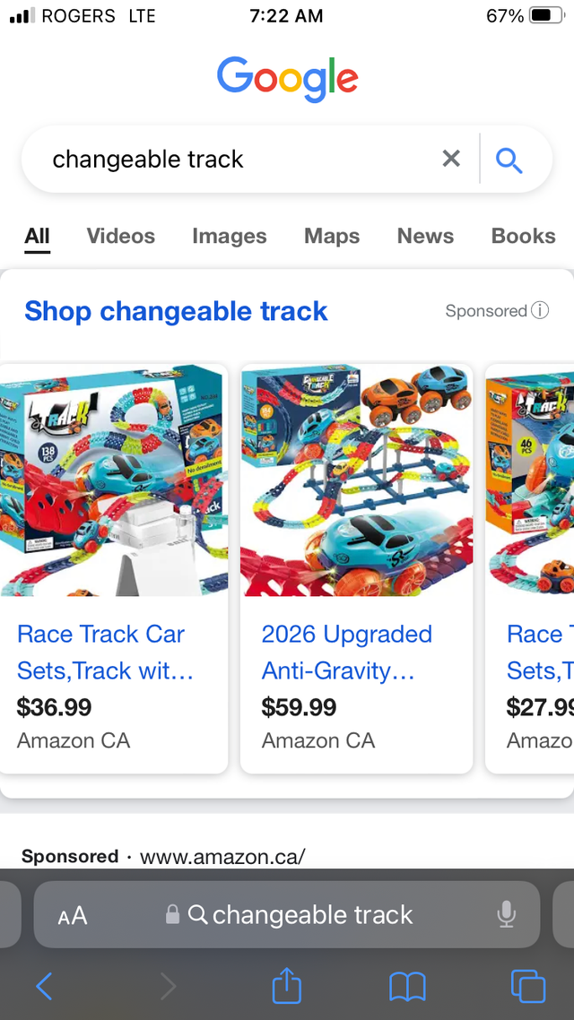 Changeable track race car set in Toys & Games in Richmond - Image 6