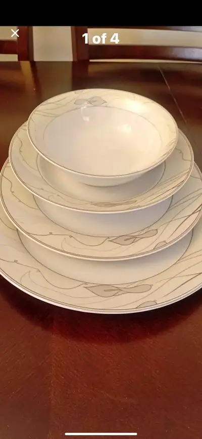 96 piece Fine China Dining Set, View more