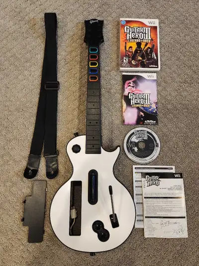 Wii Guitar Hero Bundle, View more