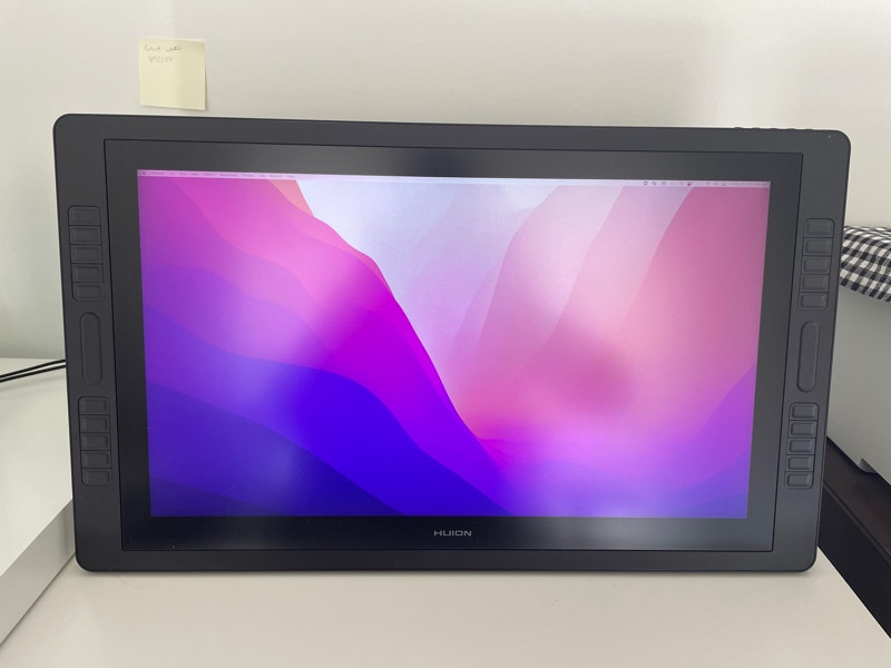 HUION Drawing Monitor KAMVAS Pro 24 Pen Display 2.5K QHD Monitors