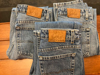 3 paires de Jeans Lois 32x34 $75