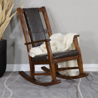 Birney Rocking Chair Antique Charcoal