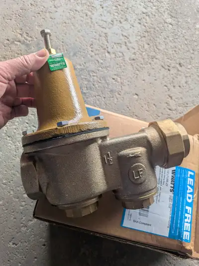 1.5" watts pressure reducing valve, View more