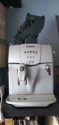 Saeco coffee machine.