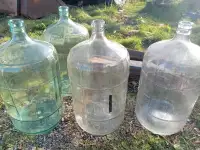 Glass Jugs for wine making 
