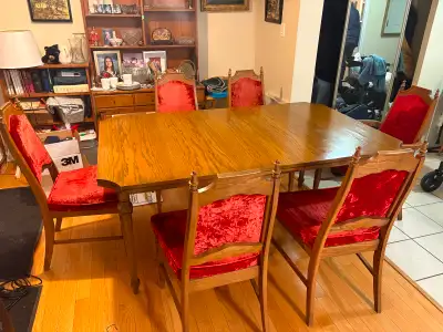 Dining Table and 6 Chairs, View more