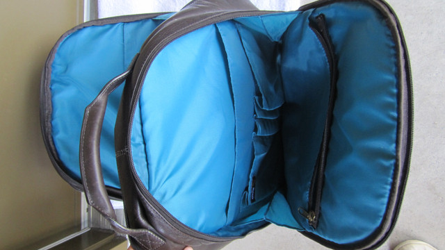 Beautiful Leather Backpack by Solo. in Bags & Luggage in Guelph - Image 3