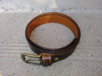 El Campero Mens Leather Belt Brown 4676 Size 38