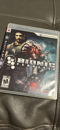 Bionic Commando (Sony PlayStation 3, 2009) PS3 Video Game