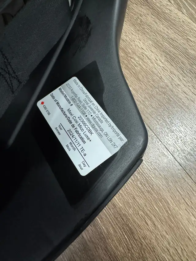 Maxi Cosi Mico Luxe+ Infant Car Seats in Strollers, Carriers & Car Seats in Hamilton - Image 5