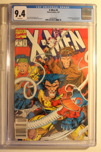 X-Men 4 CGC 9.4 Newsstand 1st Appearance of Omega Red