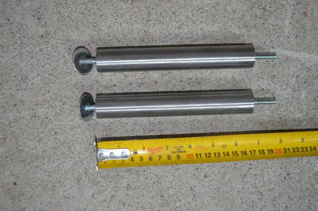 Stainless extension rods and corner bracket in Other in Lethbridge - Image 5